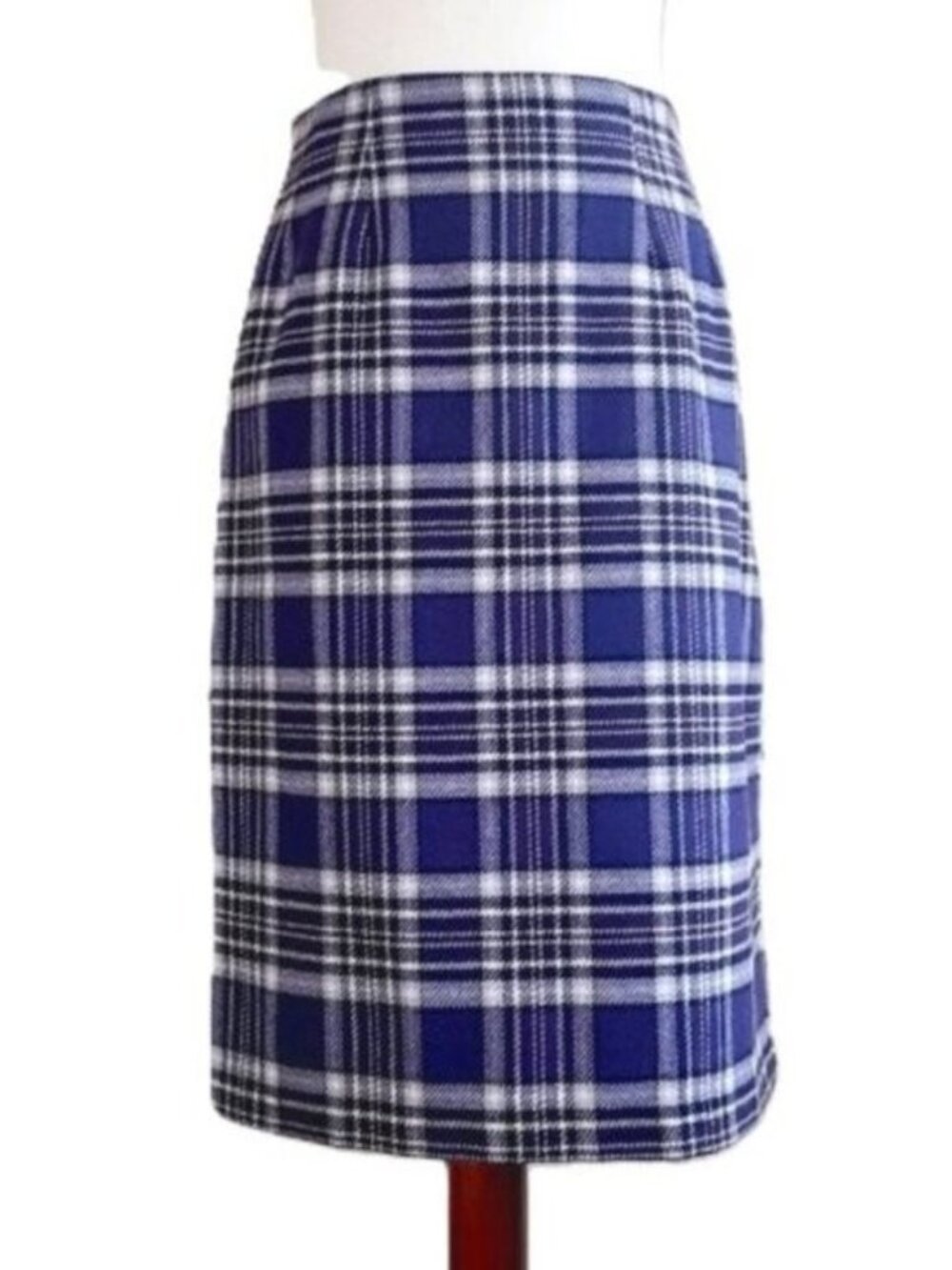 4R Vintage J.G. Hook Plaid Skirt